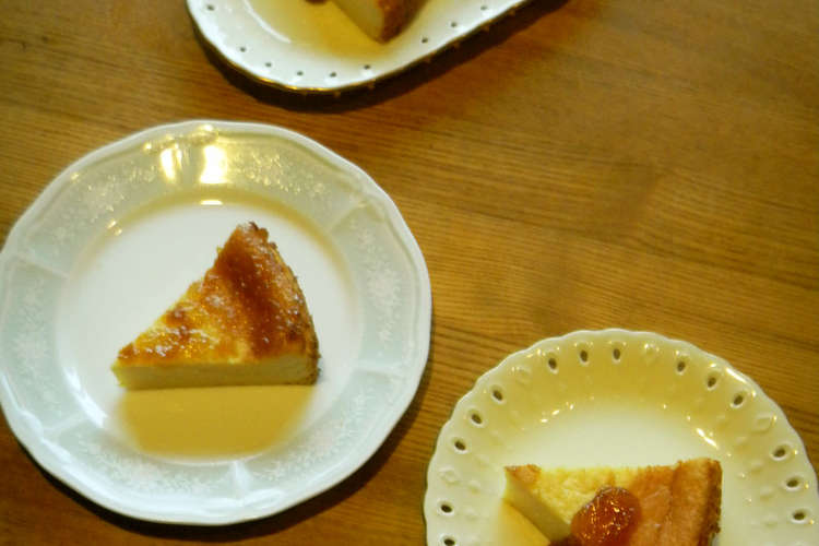 ゆずと甘酒のチーズケーキ レシピ 作り方 By 大さじで卵黄をすくう クックパッド