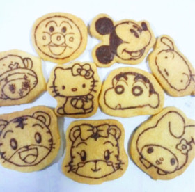 ホワイトデーに簡単本格キャラクッキー
