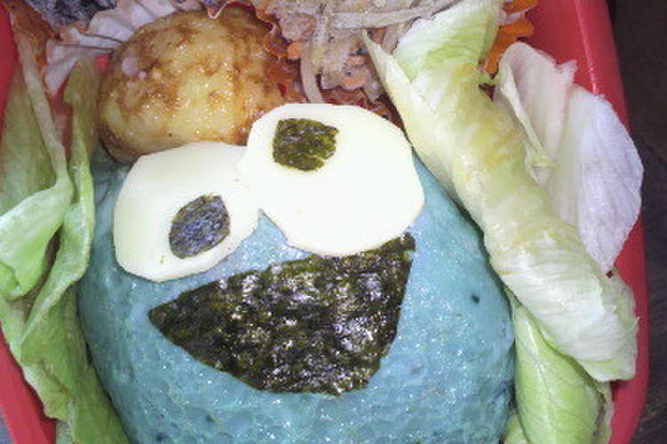 くっきーもんすたー キャラ弁 青 レシピ 作り方 By Rrこ クックパッド 簡単おいしいみんなのレシピが371万品