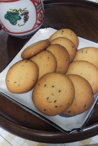 ごま醤油香る癒しのクッキー煎餅♪日本の心