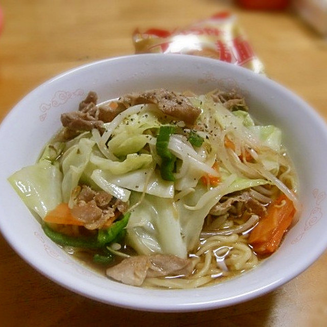 シャキシャキ野菜たっぷりマルちゃん正麺 レシピ 作り方 By よっきー クックパッド 簡単おいしいみんなのレシピが360万品