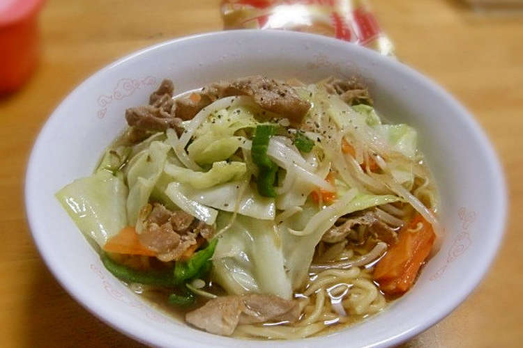 シャキシャキ野菜たっぷりマルちゃん正麺 レシピ 作り方 By よっきー クックパッド 簡単おいしいみんなのレシピが366万品