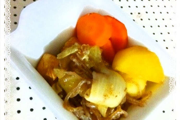 簡単 低カロリー肉じゃが レシピ 作り方 By クミにゃ クックパッド 簡単おいしいみんなのレシピが350万品