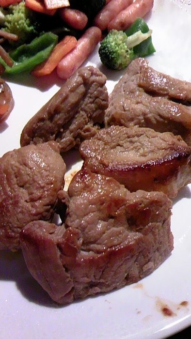 ご飯がすすむ！豚ヒレの甘辛ダレ焼きの写真