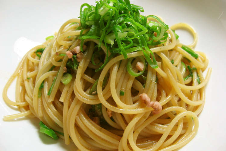 イカ塩辛とノリの佃煮の和風パスタ レシピ 作り方 By Mafuryu クックパッド