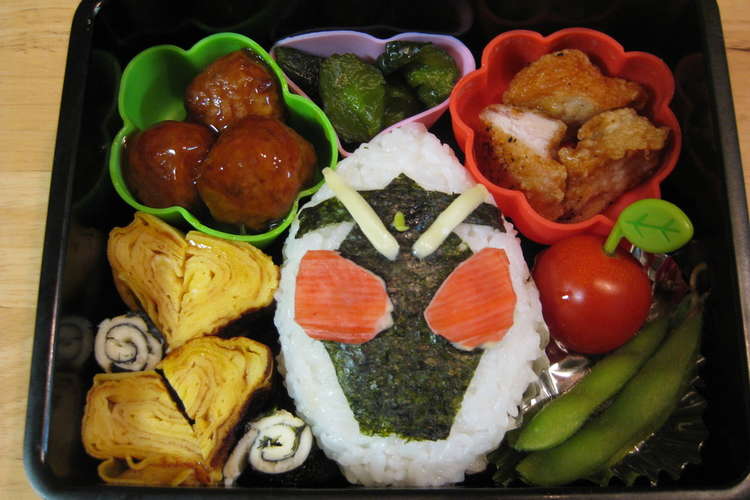 簡単キャラ弁 仮面ライダーフォーゼ レシピ 作り方 By しのすけ クックパッド 簡単おいしいみんなのレシピが350万品