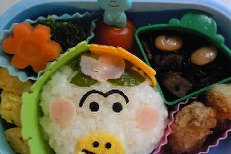 キャラ弁 おにぎり４９ はなかっぱ レシピ 作り方 By Pirohiyo クックパッド 簡単おいしいみんなのレシピが357万品
