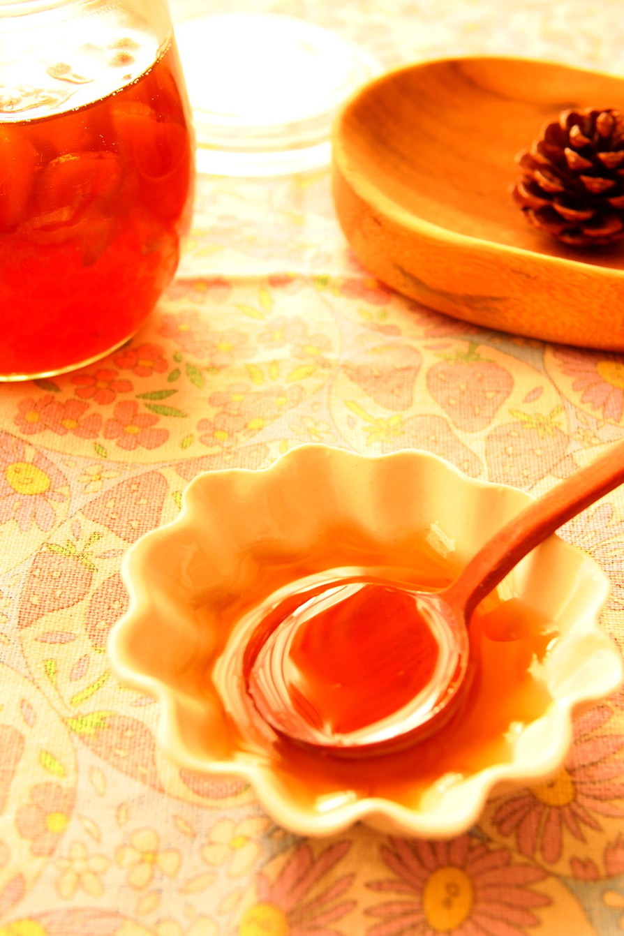 ジンジャーシロップのレシピ