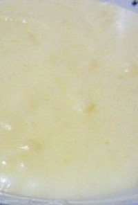 離乳食（中期～）チン！ホワイトソース