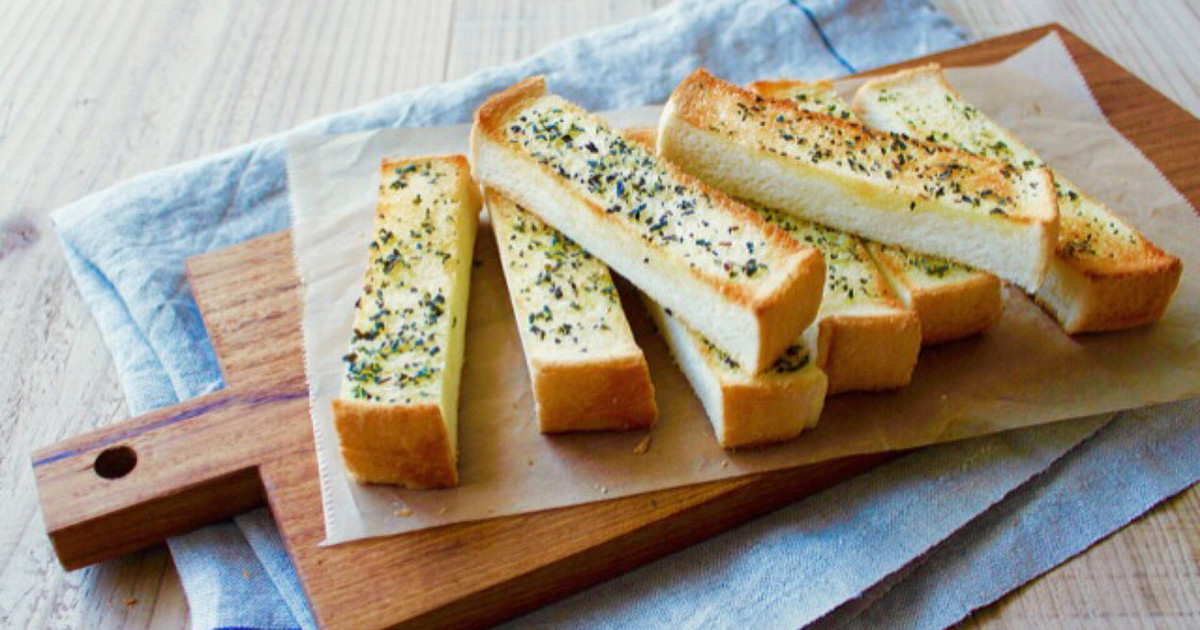 ガーリックチーズトーストのレシピ