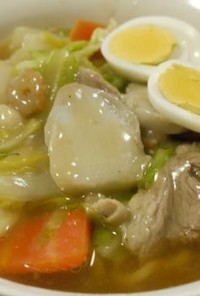 里芋ｄｅ正麺味噌ちゃんぽん風