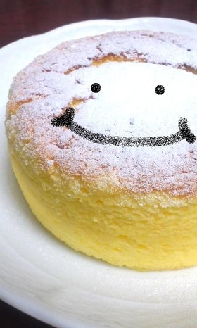 ひな祭り 材料3つ✩スフレチーズケーキ