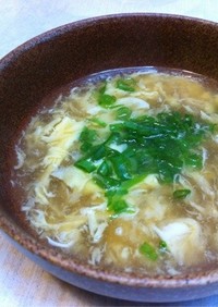 簡単！5分で作る美味しい中華たまごスープ