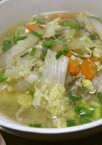 野菜たっぷり♪生姜スープ