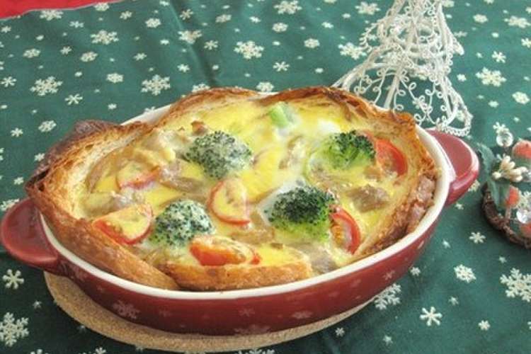 簡単 クリスマスキッシュ レシピ 作り方 By ｃｏｍｏパン クックパッド 簡単おいしいみんなのレシピが352万品