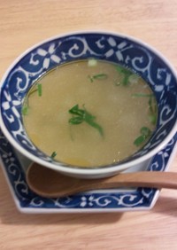 韓国風　☆コロコロピリ辛☆　大根スープ