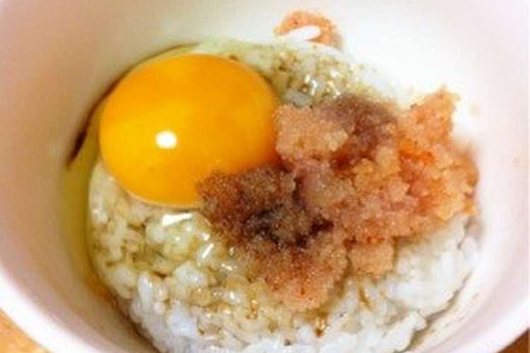 明太バター卵かけご飯 レシピ 作り方 By Homei クックパッド 簡単おいしいみんなのレシピが360万品