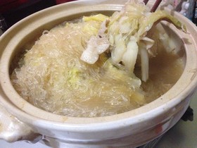 ★塩とごま油で食べる白菜鍋★ピェンロー★
