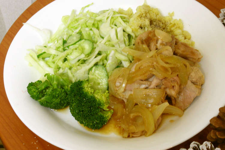 一人御膳 定番 にんにく入り生姜焼き レシピ 作り方 By 反省堂書店 のぐち クックパッド 簡単おいしいみんなのレシピが353万品