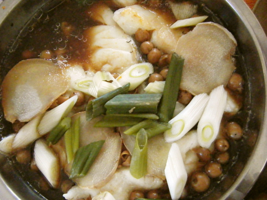 台湾料理～鱈と破布子の香り蒸の画像