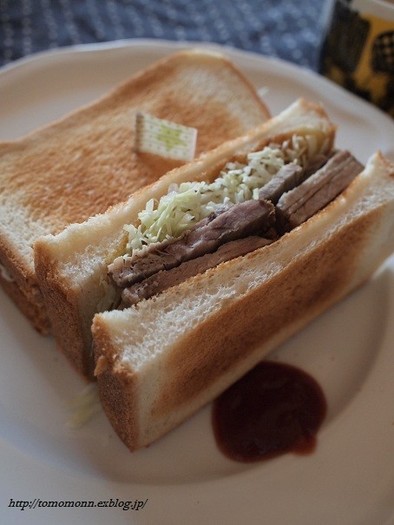 ローストポークのサンドイッチの写真