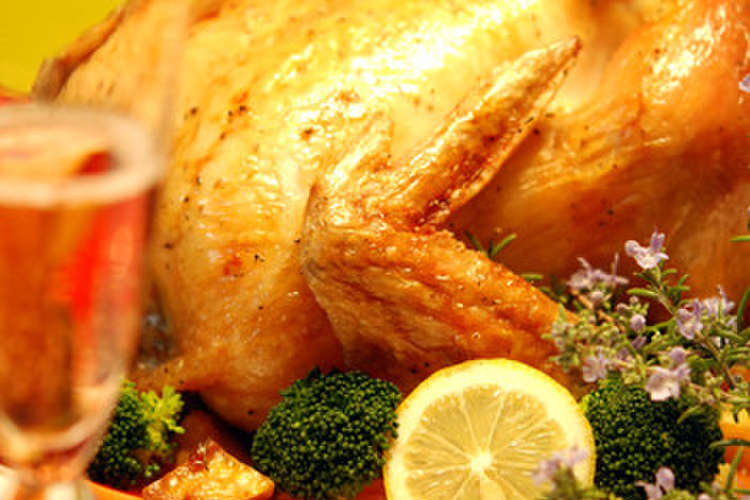 クリスマスに丸鶏ローストチキン レシピ 作り方 By Noriran クックパッド 簡単おいしいみんなのレシピが349万品