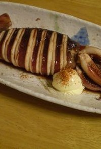 イカの姿焼き