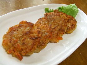 リメイク★切干大根のもっちお焼き。