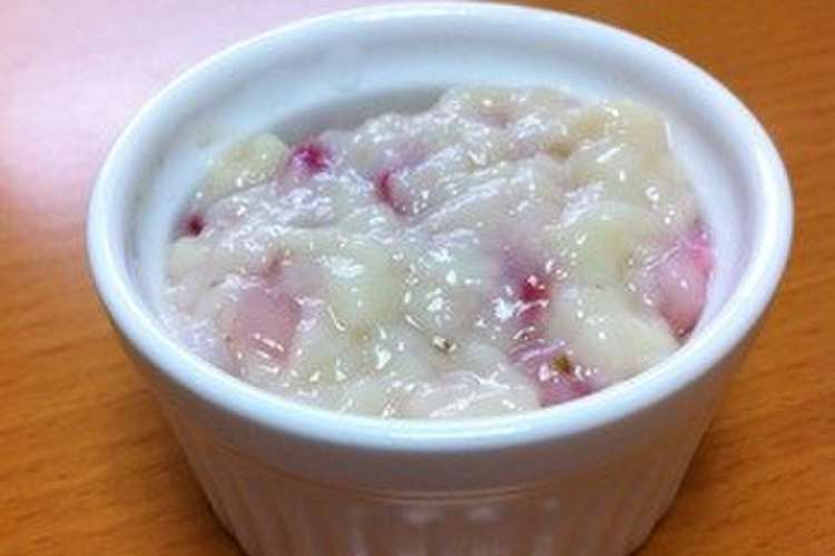 離乳食中期 いちごのプリン風 レシピ 作り方 By Cocorin910 クックパッド 簡単おいしいみんなのレシピが376万品