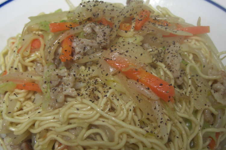 焼きそば風とんこつ焼きラーメン レシピ 作り方 By りょうたんちゃん クックパッド 簡単おいしいみんなのレシピが361万品