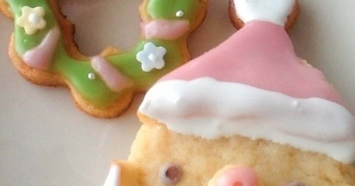 クリスマス サンタ型なしでサンタクッキー レシピ 作り方 By 桃のやさしい薫り クックパッド 簡単おいしいみんなのレシピが350万品