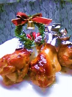 Xmas♬手羽元でミニミニローストチキン