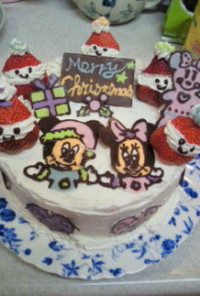 手作り☆クリスマスケーキ