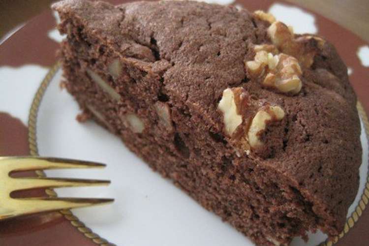 板チョコ1枚で胡桃とチョコの焼きケーキ レシピ 作り方 By Ritotsu クックパッド
