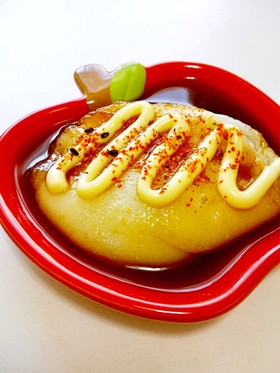 レンジでこってり♪甘辛マヨ餅