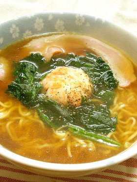 マルちゃん正麺で「洋風道産子醤油麺」