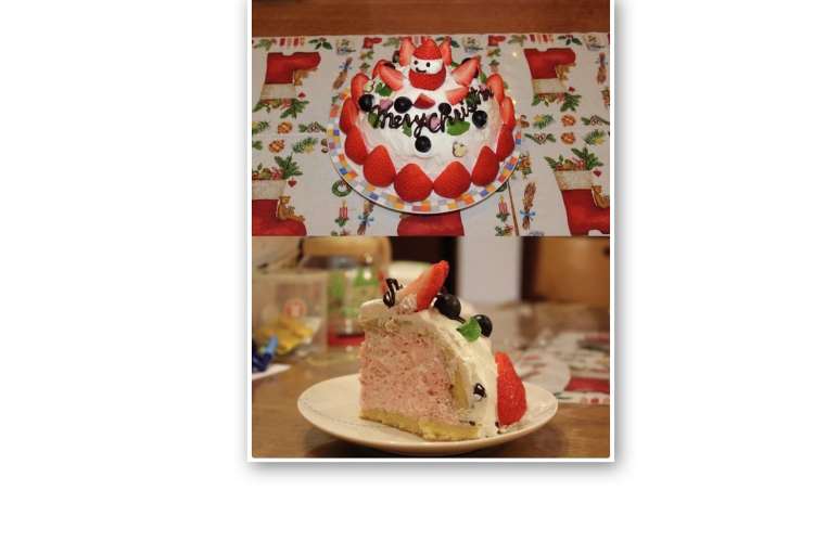 ドームクリスマスケーキ11苺ムース入 レシピ 作り方 By ひなさちくら クックパッド 簡単おいしいみんなのレシピが362万品