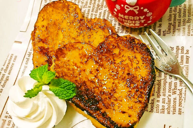 キャラメリゼでカリふわフレンチトースト レシピ 作り方 By Ayakoooooo クックパッド 簡単おいしいみんなのレシピが359万品