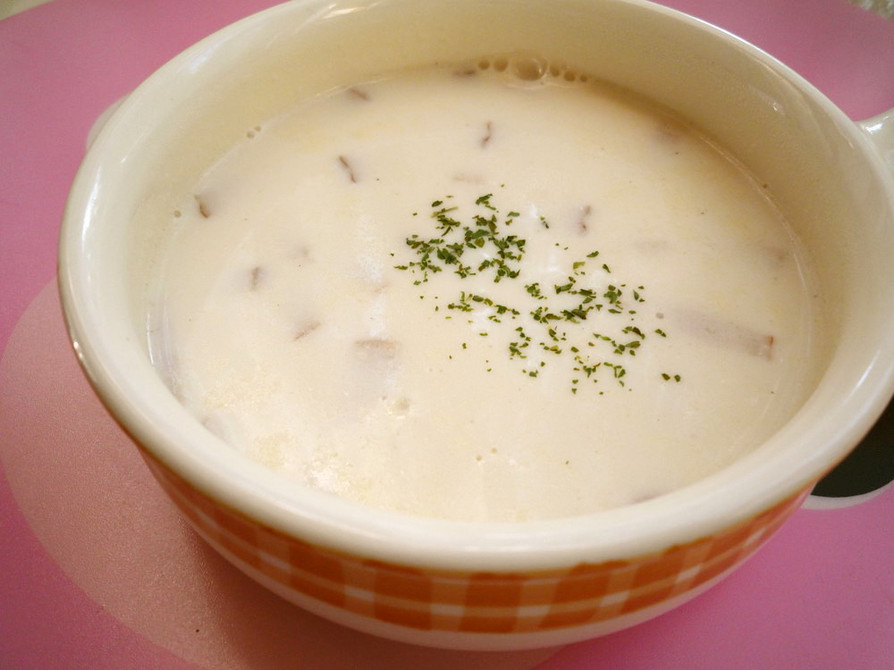 クリーミーポテトスープのレシピ