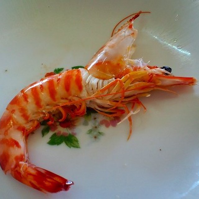 車海老の塩蒸し 手軽度no 1なのに美味 レシピ 作り方 By えび象 クックパッド