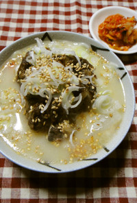 家庭で簡単韓国料理圧力鍋でコムタンクッパ