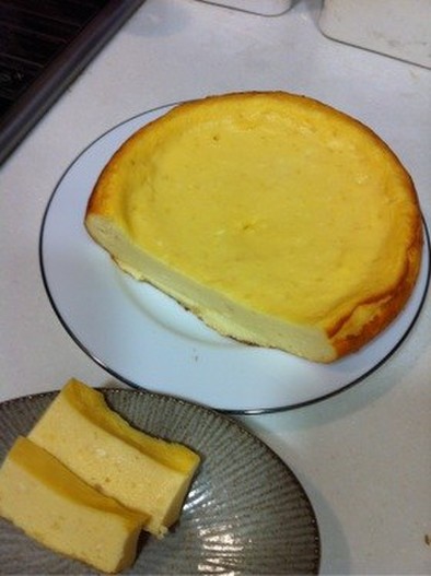 簡単  炊飯器でチーズケーキの写真