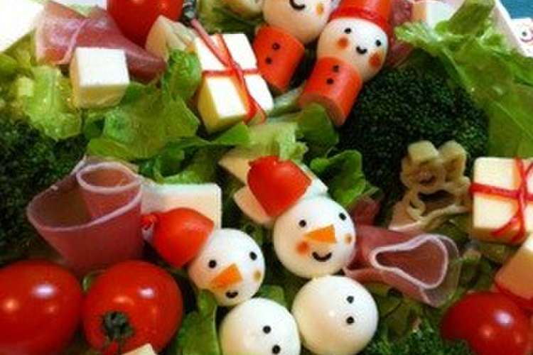 クリスマスサラダ レシピ 作り方 By Saee クックパッド 簡単おいしいみんなのレシピが350万品