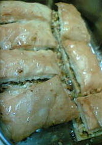 バクラヴァ　（トルコ・中東のパイ菓子）