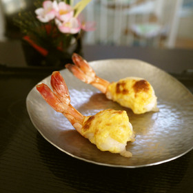 おせち! えびのマヨ黄金焼き♪
