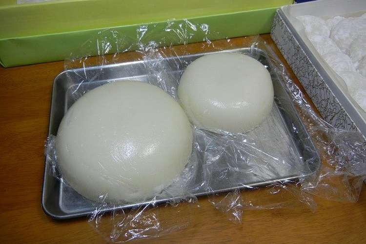 鏡餅の作り方 レシピ 作り方 By Farmersk クックパッド 簡単おいしいみんなのレシピが365万品