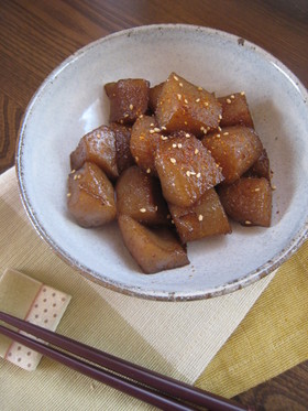 こんにゃくの甘辛煮(雷こんにゃく)
