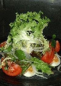 トマトと卵のサラダ
