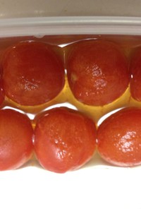 簡単☆プチトマトのりんご酢マリネ