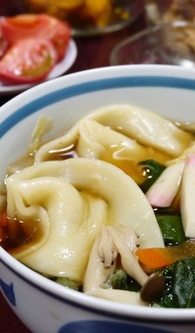 お雑煮の残りで『耳うどん』食べて厄除け~